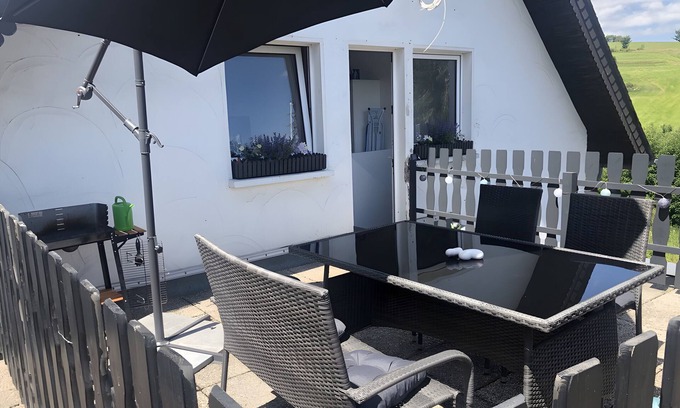 Usseln Appartement | Appartement "Casa Alotto - Hirsch Suite" avec balcon et Wi-Fi