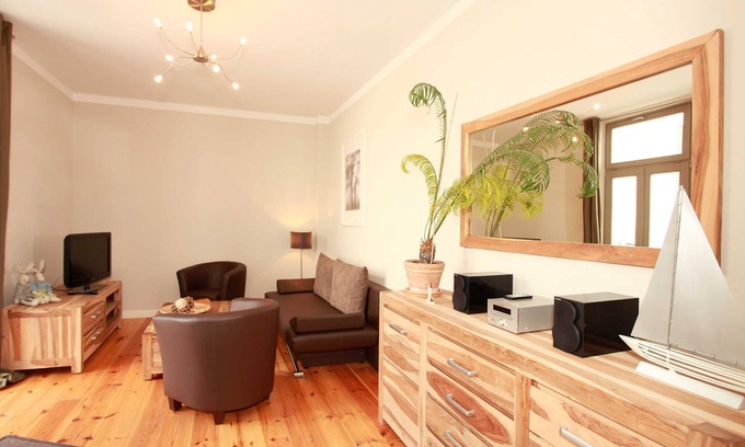 Warnemuende Appartement | Appartement 1 - Appartement dans la villa de ville (TD)