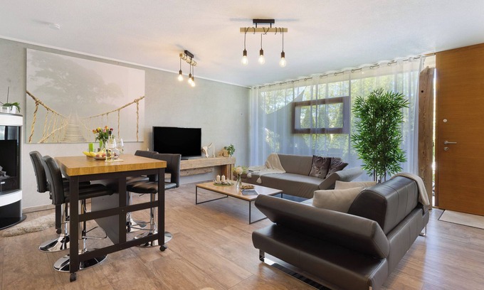 Rosenfeld Appartement | Appartement '-1-die Eins, 70qm, Terrasse' avec terrasse privée, jardin partagé et Wi-Fi