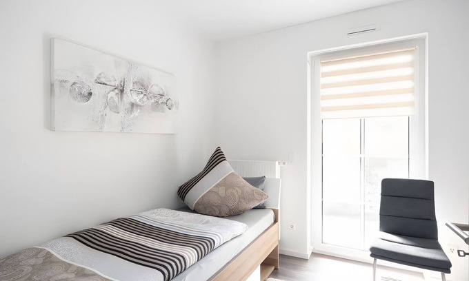 Potsdam Nord Appartement | Apartment 1, ground floor, 85 sqm, 2 bedrooms, for up to 4 people