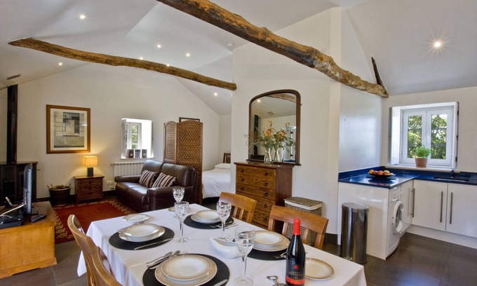 Penela Appartement | Appartement 1: Spacieux, entièrement équipé, espace de vie décloisonné