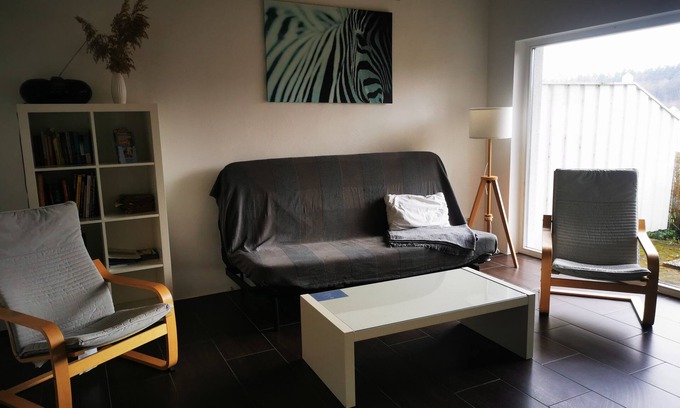 Neukloster Appartement | Appartement 1 avec sauna baril, adapt�� aux personnes allergiques - Ferienhaus Ravensruh