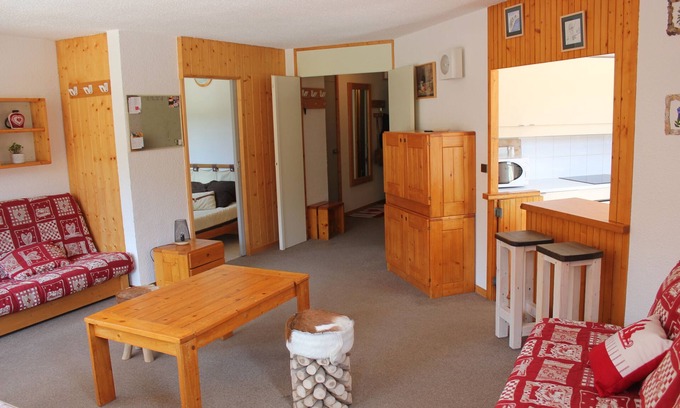 Plagne Centre Appartement | Appartement 10 personnes Plagne Bellecôte avec terrasse au pied des pistes