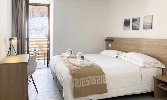 Gionghi-Cappella Appartement | Apartment 2+2 with terrace overlooking the village (203)