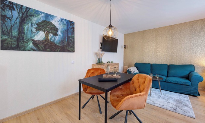 Herbolzheim Appartement | Appartement "2" avec terrasse privée et Wi-Fi