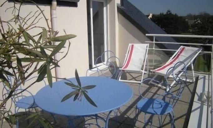 Pleneuf-Val-Andre Appartement | Appartement à 200 m de la plage et du golf , avec une grande terrasse plein sud