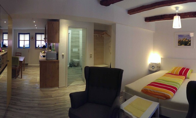 Erfurt Old Town Appartement | Appartement 3 Pissenlits / 1. OG rechts - appartements dans la maison d'or Schaar