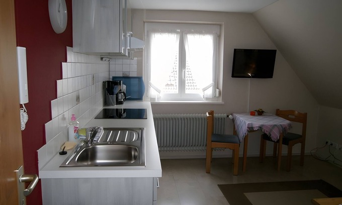 Wasserburg Appartement | Appartement '3' avec balcon et Wi-Fi