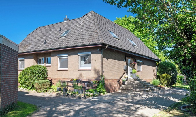 Altenwalde Appartement | Appartement '3 Raum Ferienwohnung' avec terrasse privée sur le toit, balcon et Wi-Fi