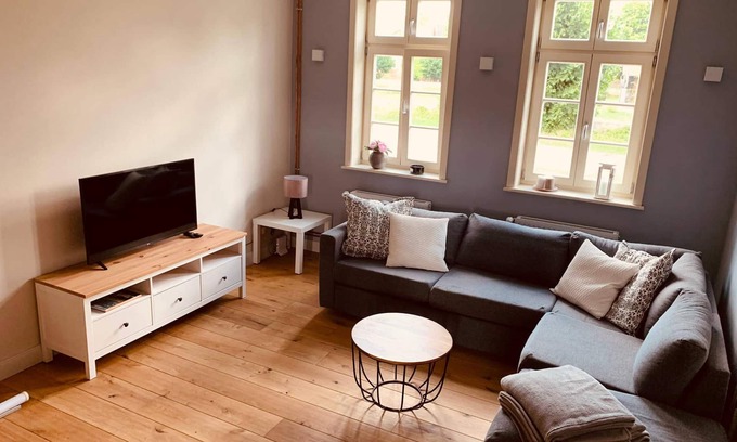 Groß Pankow Appartement | Apartment 4, 115 sqm, 2 bedrooms, 1 bunk bed, 1 living/bedroom, max. 6 persons