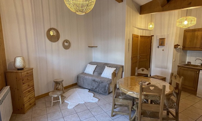 Praz-sur-Arly Appartement | Apartment 4/6 people 400 m from the slopes