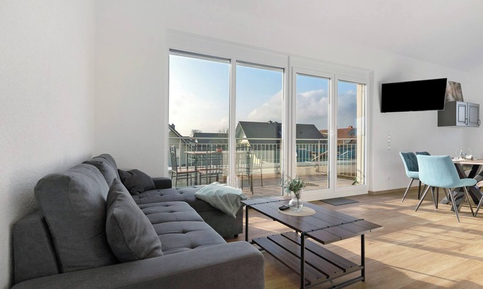 Kappel-Grafenhausen Appartement | Appartement '4' avec balcon et Wi-Fi