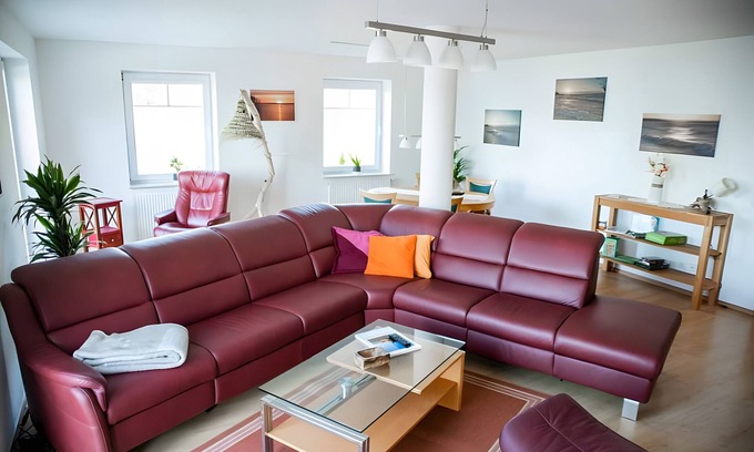 Kummerow Appartement | Appartement "4" avec vue sur le lac, terrasse partagée et Wi-Fi