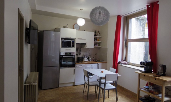 La Bourboule Appartement | Appartement 40 m2 expo Sud - Rez de Chaussée