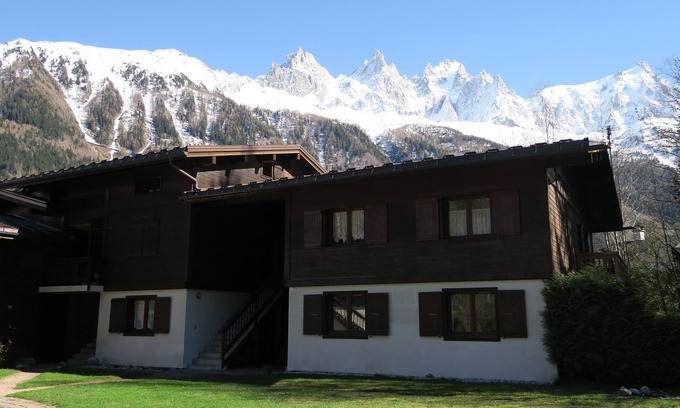 Les Praz-de-Chamonix Appartement | Appartement, à 5 min de la télécabine, vue sur le Mont Blanc, 4 couchages, WIFI