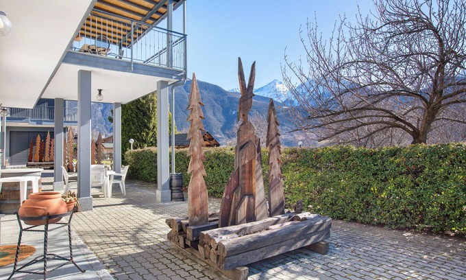 Saint-Pierre Appartement | Appartement "A7" avec vue sur les montagnes, terrasse privée et Wi-Fi
