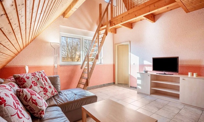 Buschvitz Appartement | Appartement 'Adlerhorst' avec terrasse partagée, jardin partagé et Wi-Fi