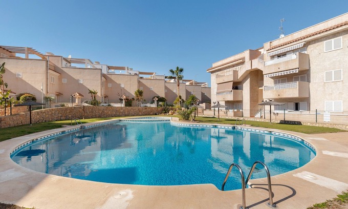 Los Geraeos Appartement | Appartement 'Aguilas Con Ac Y Piscina' avec piscine partagée, Wi-Fi et climatisation
