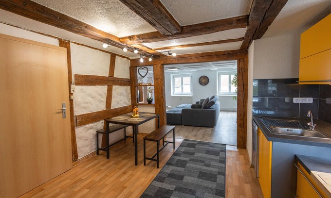 Aldingen Appartement | Apartment 'Alexandra' with Shared Terrace, Shared Garden and Wi-Fi
