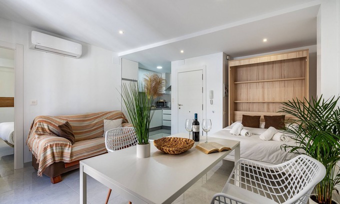 Alcala la Real Appartement | Appartement 'Alojamiento Privilegio de Alcalá' avec balcon, Wi-Fi et climatisation