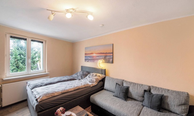 Laage Appartement | Appartement 'Ferienwohnung 'Alte Schmiede'' avec balcon et Wi-Fi