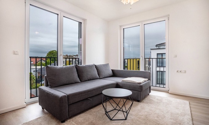 Greifswald Appartement | Appartement 'Am Botanischen Garten' avec balcon et Wi-Fi