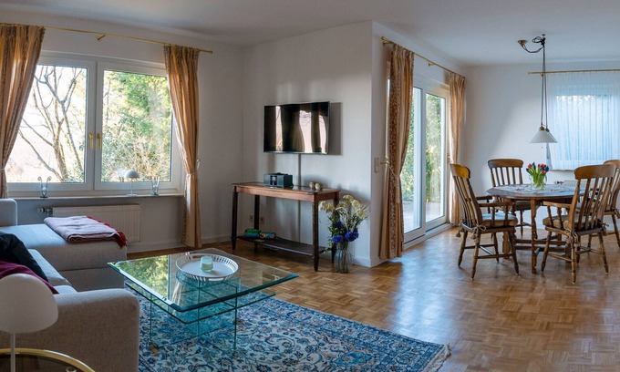 Badenweiler Appartement | Apartment 'Am Hochblauen' with Mountain View, Shared Terrace and Wi-Fi