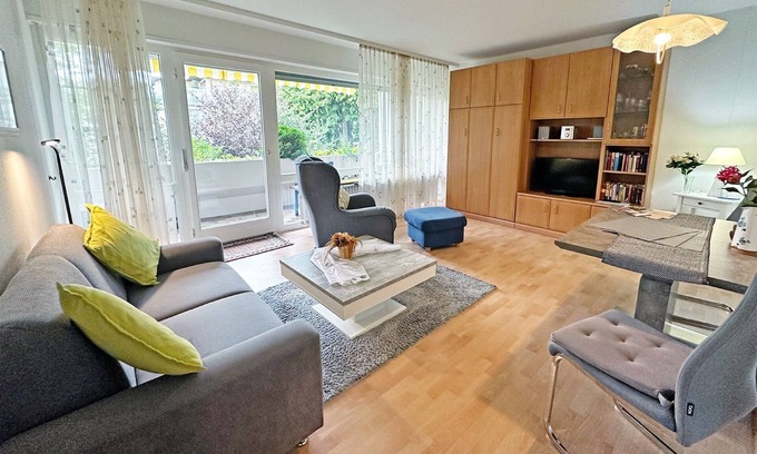 Bad Krozingen Appartement | Appartement "Am Kurpark" avec balcon et Wi-Fi