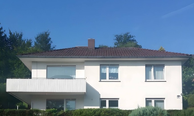Melsungen Appartement | Appartement "Am Schloßpark" avec terrasse privée, jardin privé et Wi-Fi
