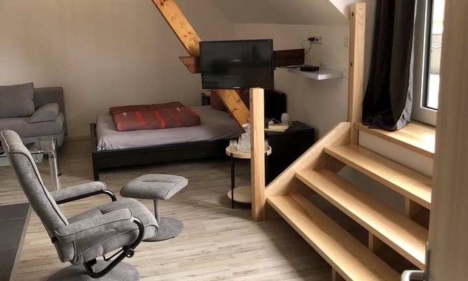 Monkebude Appartement | Appartement 'Am Stettiner Haff' avec piscine privée, terrasse privée et Wi-Fi