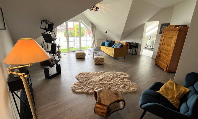 Damm Appartement | Appartement 'An Der Aschaffaue' avec terrasse privée, balcon et Wi-Fi