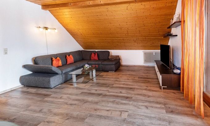 Ohningen Appartement | Appartement "Anca" avec vue sur le lac, balcon et Wi-Fi