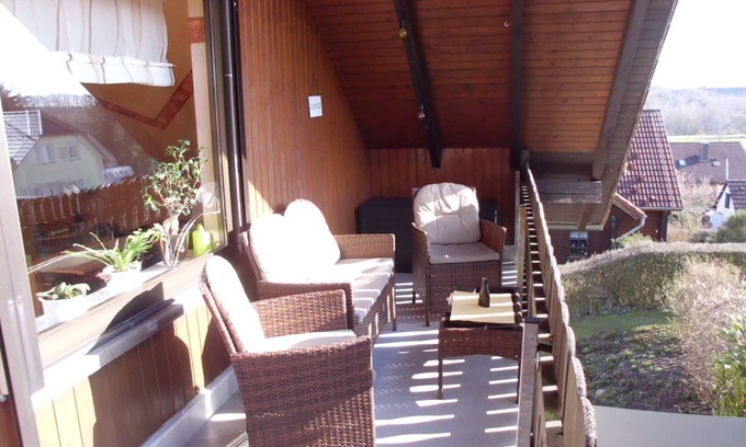 Neuhof Appartement | Appartement Angela, idylle rurale, WiFi