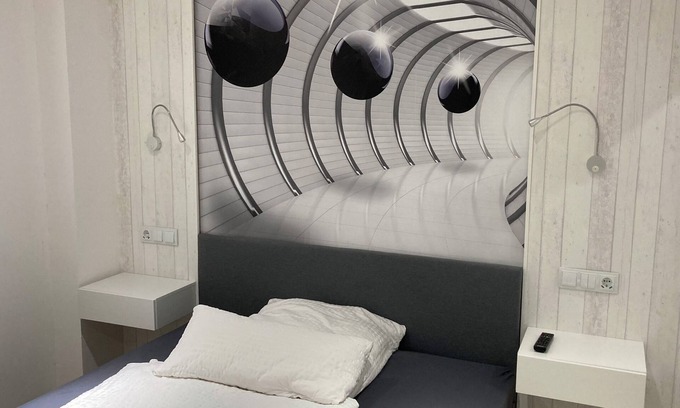 Leverkusen Appartement | Appartement-Appartement-Salle de bain privée séparée-Vue sur Jardin-Zimmer 103