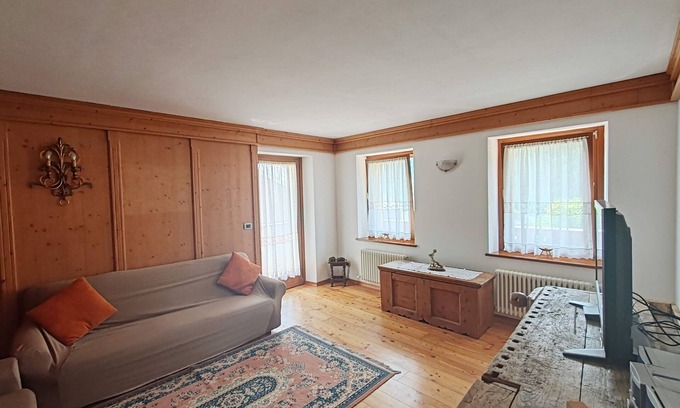 Vodo Cadore Appartement | Appartement 'Appartamento Nide A Vodo' avec vue sur montagne, terrasse privée et balcon