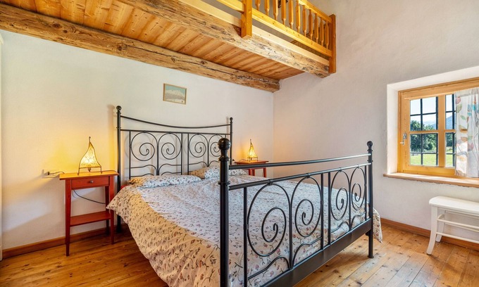 Ala Appartement | Appartement 'Appartamento Del Contadino' avec vue sur la montagne et jardin partagé
