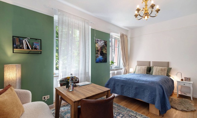 Unzhurst Appartement | Appartement "In Historischem Haus" avec terrasse privée, jardin privé et Wi-Fi