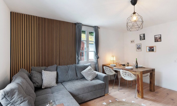 Buehlertal Appartement | Appartement "Appartement Waldblick" avec vue sur la montagne, jardin partagé et Wi-Fi