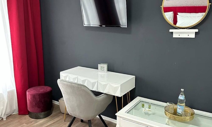 Plauen Appartement | Appartement "Appartmenthaus - 5 Fewos" avec jardin privé, balcon et Wi-Fi