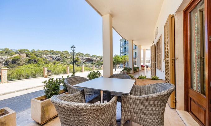 Cala Figuera Appartement | Appartement 'Apto Planta Baja' avec vue sur la mer, Wi-Fi et climatisation