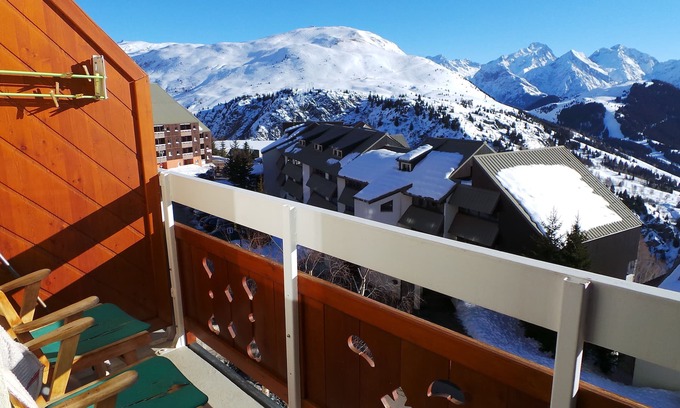 Eclose-Est Appartement | Appartement au pied des pistes avec chambre indépendante, vue sur la montagne