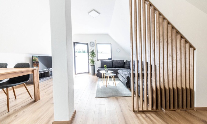 Lenzkirch Appartement | Apartment 'Bähnleradweg' with Balcony and Wi-Fi