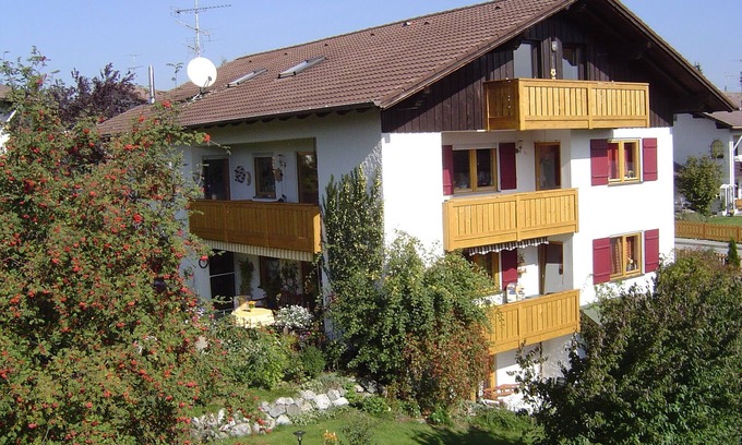 Schraden Appartement | Appartement "Bamberger Gipfelblick" avec vue sur les montagnes, balcon et Wi-Fi