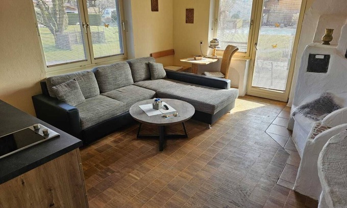 Grassau Appartement | Apartment Bergblick, 45sqm, up to 3 persons, separate bedroom with 2 single beds