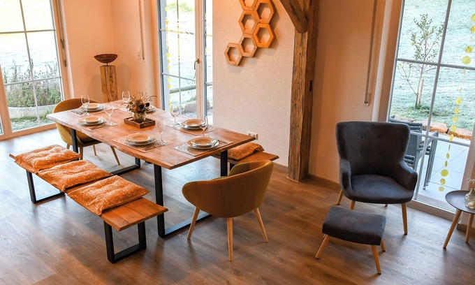 Lauterbach Appartement | Apartment 'Bienenstock' with Shared Terrace, Shared Garden and Wi-Fi
