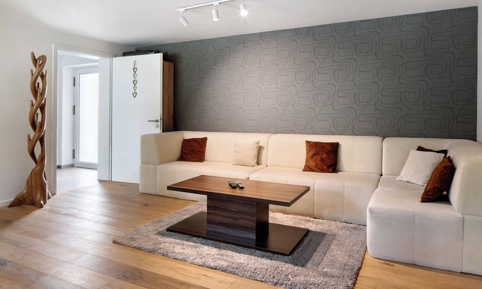 Hofsgrund Appartement | Appartement "Bobbele" avec vue sur les montagnes, jardin partagé et Wi-Fi