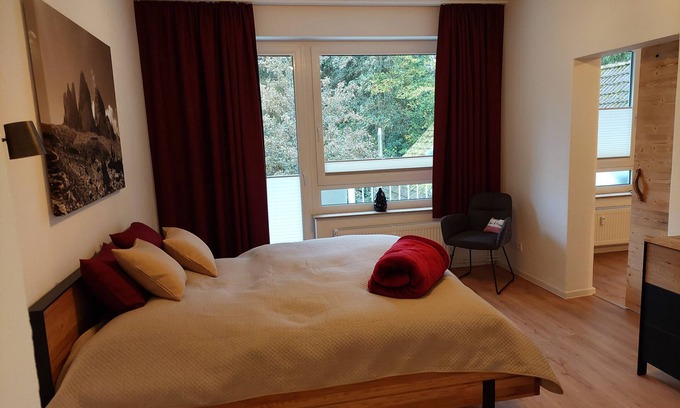 Bockswiese Appartement | Appartement "Bocksberg-Lodge" avec balcon et Wi-Fi