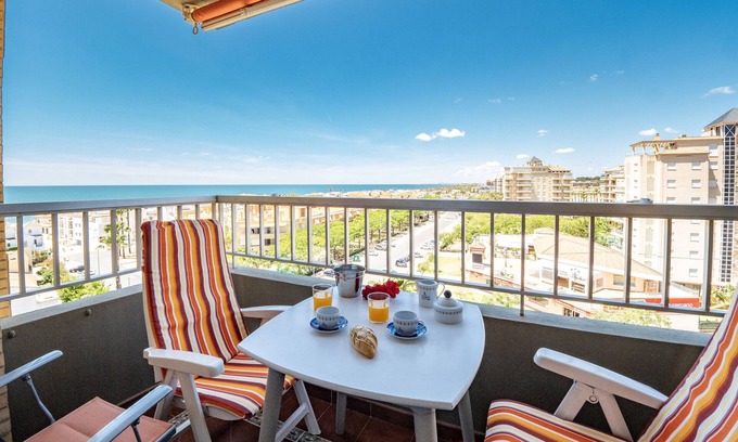 Islantilla Appartement | Appartement "Bonito Piso", à une minute de la plage, avec vue mer, terrasse et Wi-Fi.