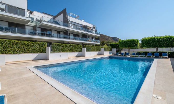 Puerto de Pollensa Appartement | Appartement 'Boquer' avec piscine partagée, 2 terrasses privées et Wi-Fi