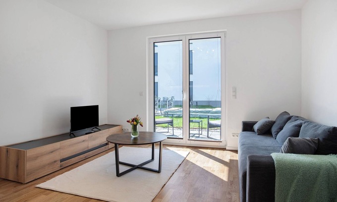 Greifswald Appartement | Appartement 'Botanical Garden' avec terrasse partagée, jardin partagé et Wi-Fi
